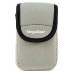 Megagear MG705 Panasonic Lumix DC-ZS70 Neopren Gri Kamera Kılıfı