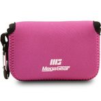 Megagear MG719 Panasonic Lumix DC-ZS70 Neopren Pembe Kamera Kılıfı