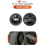 MEGAHAWK 16 cm Oto Hoparlör 600W 3 Yollu Araç Içi Kapı Hoparlörü Ses Sistemi