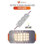 MEGAHAWK DC 12V 3W Gün Işığı Modül Parmak LED Su Geçirmez Tabela Aydınlatma Dekoratif LED Modül 1 Adet