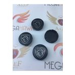 MEGAHAWK Jant Göbeği 58/55 - 4'lü Takım - Yeni Peugeot - Siyah