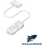 MEGALODON ARGB Kontrolcü 5v 3 Pin - SATA Kablo ARGB Dönüştürücü RGB Denetleyici Beyaz RENK