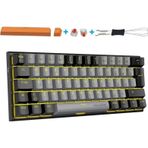 MEGALODON Mini T9 Türkçe Q Mekanik Klavye Red Switch Gamer Oyuncu Klavyesi