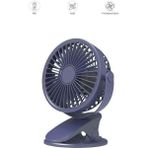 Megamus F-07 Klips Tanvanlı Lacivert Fan Vantilatör