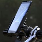 Megamus Metal Gidon Bağlantılı Motosiklet Bisiklet Scooter Telefon Tutucu Navigasyon Ayarlanabilir Genişlik,pratik - MM-SH-3151