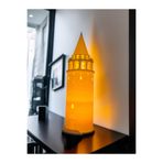 Megart Galata Kulesi Tealight Mum Aydınlatmalı Dekoratif Obje Ev Ve Ofis Dekoru