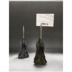MegArt3D Nazgul Figürlü Not Tutucu Masaüstü Not Tutacağı Metal Kıskaç Notluk - Siyah
