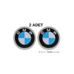 Megas Etiket Ütü ile Yapışan BMW Logo "Büyük Boy" Dokuma Arma/Yama