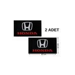 Megas Etiket Ütü ile Yapışan "" Logo Dokuma Arma/Yama Honda