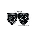Megas Etiket Ütü ile yapışan "Peugeot" Logo Dokuma Arma/Yama