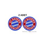 Megas Etiket Ütü ile Yapışan "" Takım Dokuma Arma/Yama FC Bayern München