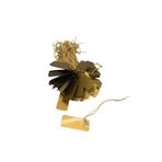 MeGass Dekor Büyük Boy Gold Renk 2,5/1cm 80 Adet Karton Ipli Fiyat Etiketi