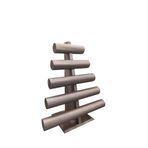 Megass Dekor Lüx Imera Deri Kumaş Bronz Renk Boy 45 Cm En 38 Cm 5'Li T Model Bilezik Sergileme