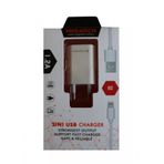 Megatech 1.2ın Usb Ev Şarj Kafa iPhone Kablo