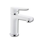MegaVitrin Tema Zenn Lavabo Bataryası Musluk Beyaz | TSE Belgeli 35 mm Kartuşlu Paslanmaz 5 Yıl Garanti Tek Ebat