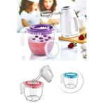 Megaw 2200 ml Kapaklı Çırpma Mikser Kabı
