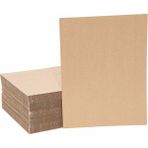 Megaw 50X70 Oluklu Mukavva Karton (36'lı Paket) 3mm - Düz Karton - Proje Kartonu - Tuval Kartonu