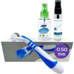 Megaw Dermaroller 0.50MM Mavi Işık Tedavili Titanyum 540 Iğneli Photon Derma Roller