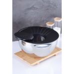 Megaw Karat 017117 Çelik 3 Parça Çelik Karıştırma Kabı - 28 cm FMA06512