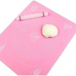 Megaw Silikon Hamur Açma Matı Pembe 40*50 cm