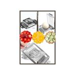 Megaw Yumurta Dilimleyici Paslanamaz Çelik Yumurta Meyve Sebze Kahvaltılık Dilimleyici Telli