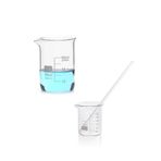 MegeLab Cam Beher 50 ml - 2 Adet