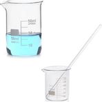 MegeLab Cam Beher 50 ml - 4 Adet
