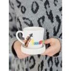 Megg Viyolensel Çello Keman Figürlü Isimli Kupa Mug - 1 Adet - 200 ml