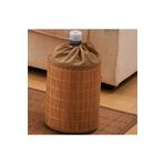 MEHAY HOME LÜX Bambu Damacana Kılıfı Kumaş Korumalı İpli 52*42 CM 19 LT Kılıf -Bambu
