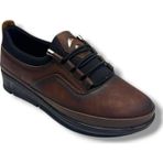 Mehtap 1170-26 Yağlı Deri Anatomik Slip On Comfort Kadın Ayakkabı