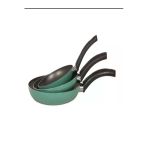 Mehtap 3'Lü Tava Seti 18 Cm 22 Cm 26 Cm - Yeşil Renk
