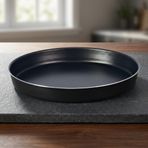 Mehtap 40 cm Çift Taraflı Teflon Fırın Tepsisi Onyx