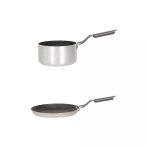 Mehtap Chefline İndüksiyon Tabanlı 26 Cm Krep Tava Ve 18 Cm Kaçerola Sosluk Seti