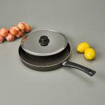 Mehtap Granit Balık Tavası - Gri - 30 cm