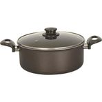 Mehtap Onyx 28 Cm Teflon Derin Tencere