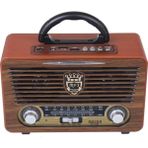 Meier M115 Dvs USB Sd Bluetooth Nostaljik Radyo - Kahverengi