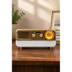 Meier MD-1314BT Gold Nostaljik Radyo - Bluetooth 5.4, Girişli, Şarjlı Retro Görünümlü Hi-Fi Hoparlör