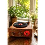 Meier Md-1317Bt Nostaljik Görünümlü Bluetooth Hoparlör Ve 3 Bantlı Şarjlı Radyo