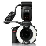 Meike MK-14EXT-N i-TTL Nikon Uyumlu Makro Ring Flaş