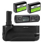 MeiKe Sony A7, A7R, A7S İçin Mk-Ar7 Battery Grip + 2 Adet Batarya + Zaman Ayarlı Uzaktan Kumanda