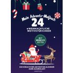Mein Advents-Malspaß: 24 weihnachtliche Bilder zum Ausmalen mit Wunschzettel: Ein kreativer Adventskalender für Kinder von 4 bis 8 Jahren