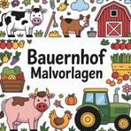 Mein gemütlicher Bauernhof – Einfaches Ausmalbuch für Kinder & Erwachsene:: Mit liebevollen Tieren, Traktoren und Bauernhofmotiven – Große, entspannende Bilder zum Ausmalen für Jung und Alt