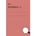 Mein Notizbuch: Dotted | 6x9'' (etwas größer als A5) | 150 Seiten | KDP: 74-90g/qm - Red Edition