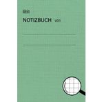 Mein Notizbuch: Kariert | 6x9'' (etwas größer als A5) | 150 Seiten | KDP: 74-90g/qm - Green Edition