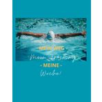 Mein Weg - Mein Training - Meine Woche!: Tagebuch: Der perfekte Trainingsbegleiter für Leistungsschwimmer - Woche für Woche - über die gesamte Saison.
