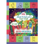 Mein XXL Kritzelbuch ab 1 Jahr - Meine kleine Welt ganz groß: altersgerechte Motive aus der Welt der 1-2 Jährigen | Tiere, Gegenstände, Obst und ... spannend sind | große Seiten mit 80 Motiven