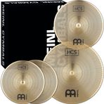 Meinl Cymbals HCS Tambur için Sessiz Ses Hacimli Komple Pratik Zil Seti — Düşük Gürültülü Dayanıklı Pirinç Alaşım ve Müzik Tonu, 2 Yıl Garanti (P-HCS141620)