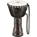 Meinl Padj6-M-F Travel Series 10" Djembe (Kanga Sarono Rope Tuned)