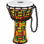 Meinl Percussion 18 cm Jr. Djembe davul - küçük - çocuklar ve yetişkinler için müzik aleti - öğrenmesi kolay - Twisted Amber (JRD-TA)