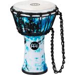 Meinl Percussion Junior Djembe%100 Sentetik Kabuk ve Başlı, Önceden Ayarlanmış — Çin Malı — 17,78 cm Kompakt Boyut, 2 Yıl Garanti (JRD-GB)